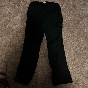 Black Koi cargo pants, size L